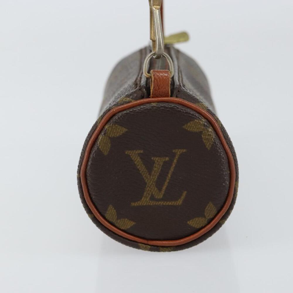 LOUIS VUITTON Monogram Papillon Pouch LV Auth BA8764 - Picture 3 of 16